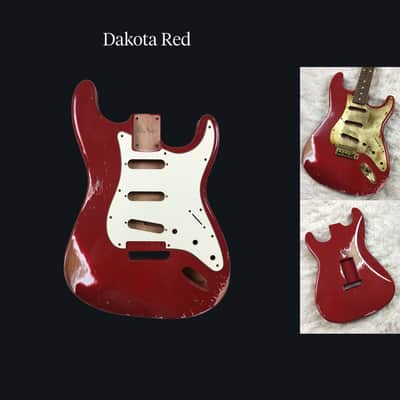 Made to Order - FRANCHIN Mercury guitar body Relic Aged 100% Nitro Lacquer (Sunburst/ Black/ White/ Blue/ Green/ Yellow/ Red/ Pink/ Burgundy/ Purple/ Gold/ Silver, etc.) Basswood Poplar Stratocaster-Strat-S-Style Made in Italy image 17