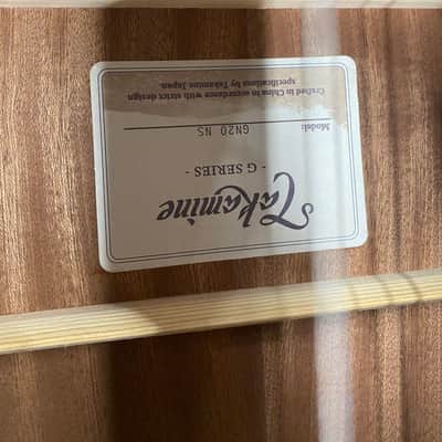 Takamine GN20-NS NEX Acoustic Guitar - Natural image 15