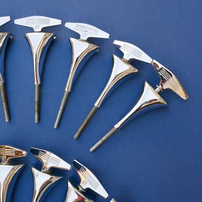 Sonor Phonic Signature T-rods Tension Rods Claws Clawhooks Bass Drum Lot of 10 Vintage image 4