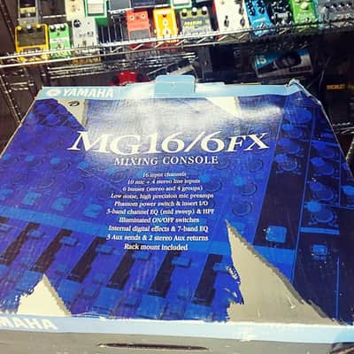 Yamaha MG16/6FX 16-channel 6-bus Analog Mixing Console with Effects image 8