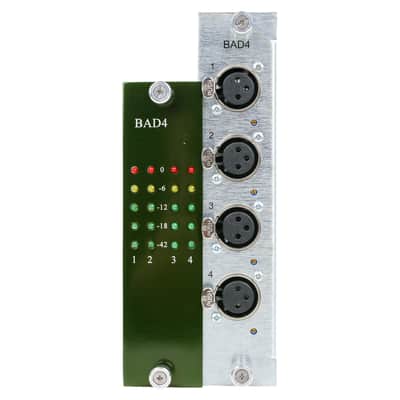 BURL Audio BAD4 4-Channel A/D Card for Mothership 2 #0792 (Used) image 2