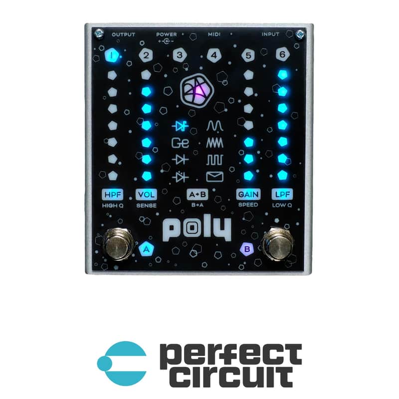 Poly Effects Josh Smith Flat V Dual-Channel Gain Pedal image 1