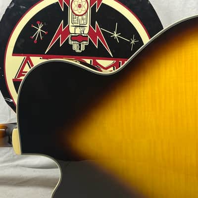 Epiphone Joe Pass Signature Emperor II VS Archtop Hollow Body Electric Guitar image 13