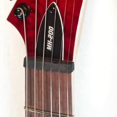 ESP LTD MH-200QM, Quilted Maple Top, Mahogany Body, See Thru Black Cherry image 7