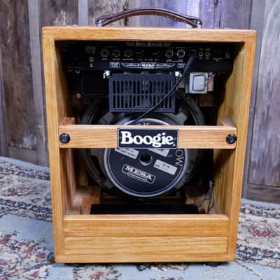 Mesa Boogie Mark Five 25 2-Channel 25-Watt Custom Guitar Combo - Red Oak & Wicker With Electro-Voice Black Shadow image 10