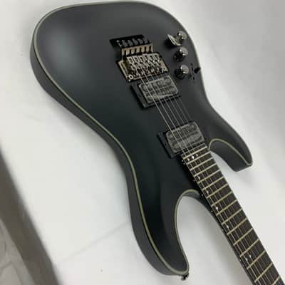 Schecter Blackjack SLS C-1 FR-P Satin Black SBK New + Free Gig Bag - Left Handed Passive Dots C1 C 1 image 10