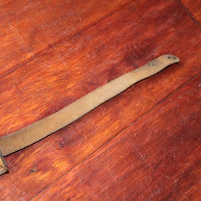 Grover Ancient Black Leather Strap 1950's/60's ??? image 9