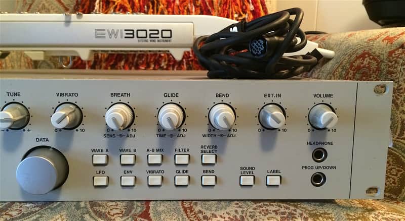 Akai EWI 3030m Synth Module with 3020 Wind Controller - RARE | Reverb