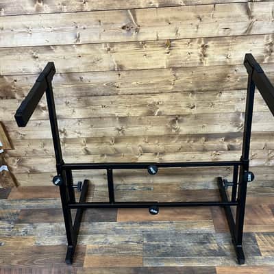 On-Stage KS7350 Pro Heavy-Duty Folding Z-Stand Keyboard Stand 2010s - Black image 1