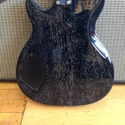 Godin Richmond Belmont Electric Guitar Black Transparent image 6