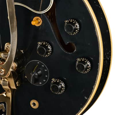 NEW! Gibson Custom 1959 ES-345 Reissue Electric Guitar - Ebony, Heavy Aged - 2026 Limited Edition Custom Collection - Authorized Dealer - Pre-Order image 12