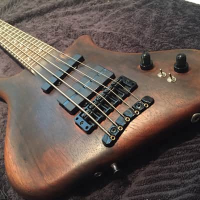 Warwick Dolphin Pro I 5 String Bass 1995 thumb streamer katana image 1