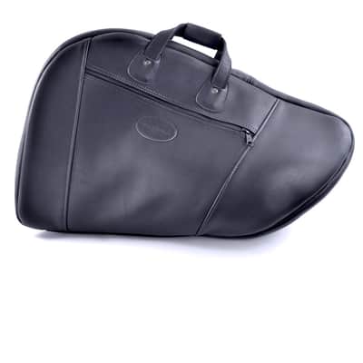 French Horn Gig Bag - Fixed Bell - Leather - Glenn Cronkhite image 1