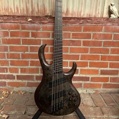 Ibanez BTB805MS-TGF Bass Workshop 2022 - Present - Transparent Gray Flat image 6