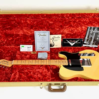 Fender Nocaster 1951 NOS Custom Shop 2013 Butterscotch Blonde Abigail « Abby » Ybarra image 23