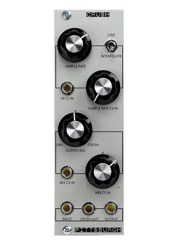 Pittsburgh Modular Crush Analog Waveform Decimator Module image 1