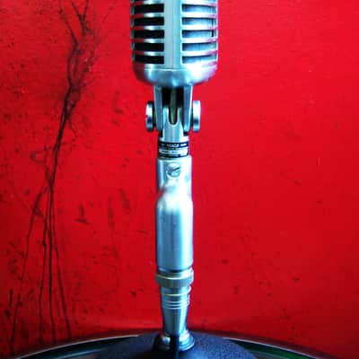 Vintage 1950's Astatic 77 / 77A / 77L dynamic cardioid microphone w cable Multi Z WORKS Shure 55S image 12