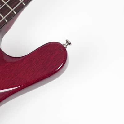 1980 Guild B-301 Bass Left Handed - Cherry Finish - Original Case - Rare Lefty! image 11