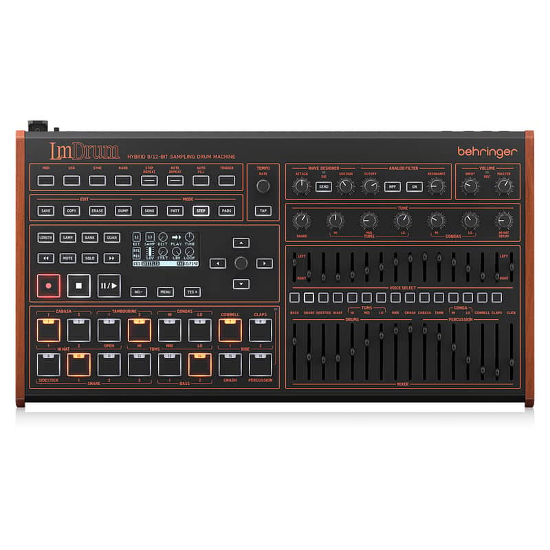 Behringer LM DRUM Classic Hybrid Sampling Drum Machine image 1