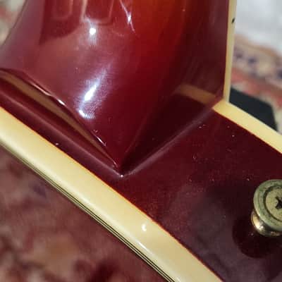 RARE! Greco EG500 Custom Super Real Cherry Burst 1980 Fujigen Japan image 11