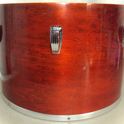 Ludwig 13" x 9" Power Factory Concert Tom Natural Red Mahogany image 8