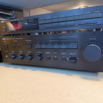 Yamaha A-520 Natural Sound Amplifier + t-420 Tuner Serviced Cleaned Sounds GR8🔥 image 3