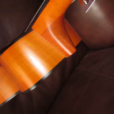 Kala KA-CEM Concert Ukulele Exotic Mahogany Amber Satin image 5