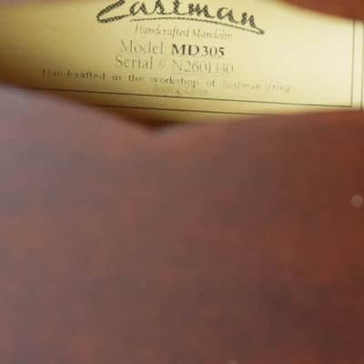 Eastman MD305 A-Style Hand-Carved Mandolin #1330 image 2