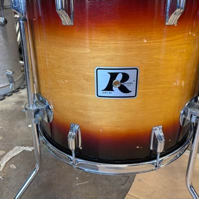 Rogers Tabacco Sunburst 18” XP8 Floor Tom image 2