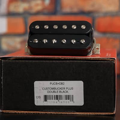 Gibson Custombucker Plus - Black  / Unpotted / 2-conductor Alnico 3 image 2