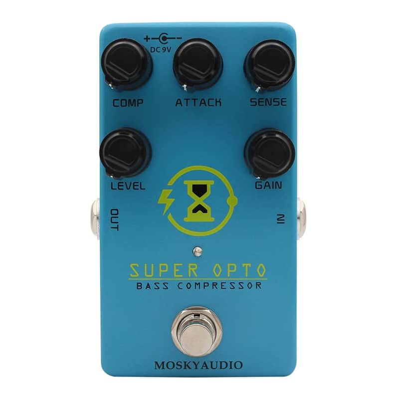 Analog Optical Bass Compressor Pedal – Studio & Stage-Ready Compression image 1