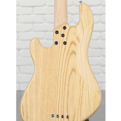 Lakland Skyline Darryl Jones DJ-4 Bass Guitar - Natural with Maple Fingerboard image 5