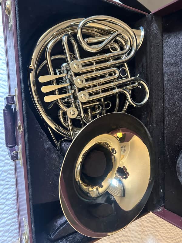 Holton H279 Farkas Professional Model Double French Nickel silver near mint condition. image 1