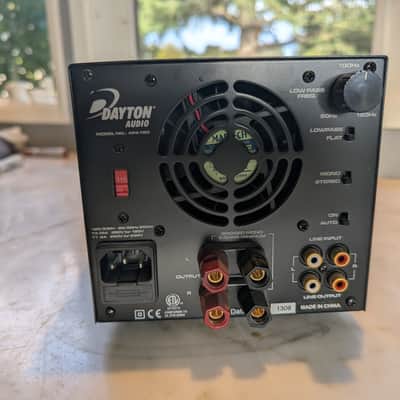 Dayton Audio APA150 150W Power Amplifier 2024 - Black image 3