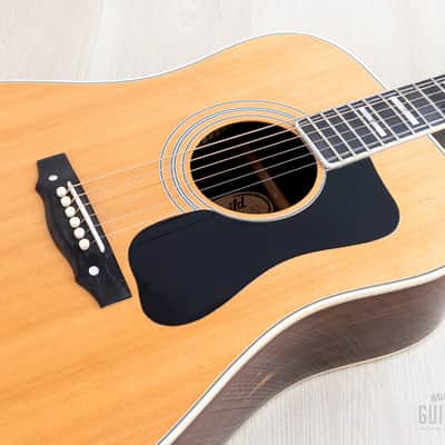 1978 Guild D-55 Vintage Dreadnought Acoustic Guitar, Near-Mint w/ Case, Westerly RI image 8