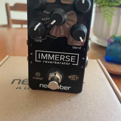 Neunaber Audio Immerse Reverberator V2 2019 - Black image 1