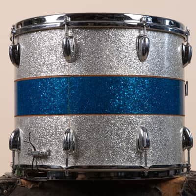 1970s Slingerland 12x15 Haskell W. Harr Tri Band Parade Drum image 6