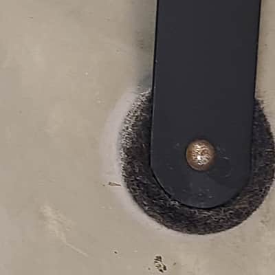 Vintage Leedy Bass Drum External Clamp On Tone Control Muffler Pad Damper image 14