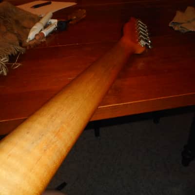 fender Custom Telecaster 1961  (rare)- Sunburst (refin), replaced neck, Super Rare Blonde Fender case!! image 16