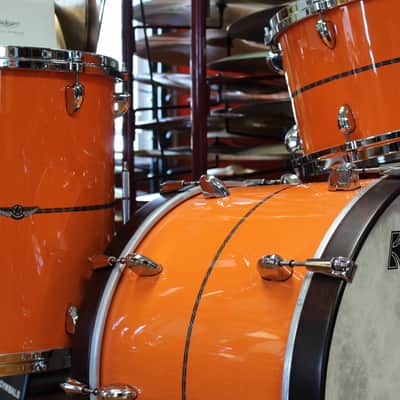 2024 Tama Star Bubinga Atomic Orange 14x20 9x13 16x16 image 6
