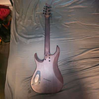 Schecter Omen Elite-7 Multiscale 2022 - Present - Black Cherry Burst image 3