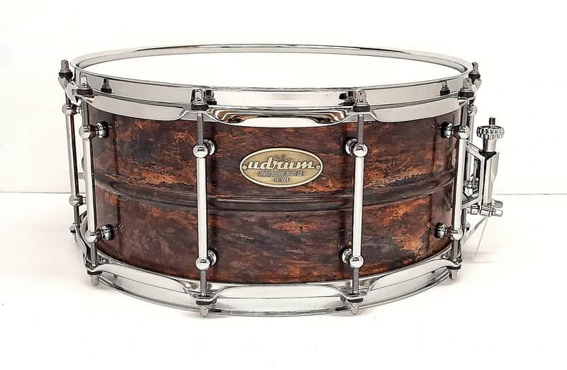 Udrum 6.5x14" Aged Copper Shell 2021 Aged Copper image 1