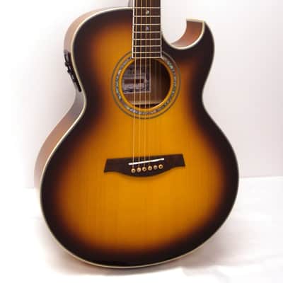Ibanez JSA5 Joe Satriani Signature Acoustic-Electric Guitar - Vintage Sunburst image 1