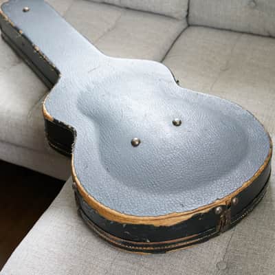 Gibson Lifton Hard Case For Gibson ES-335/345/355/330 1960s - Black/Orange image 7