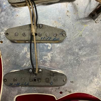 Fender Stratocaster Rosewood 1966 Candy Apple Red image 11