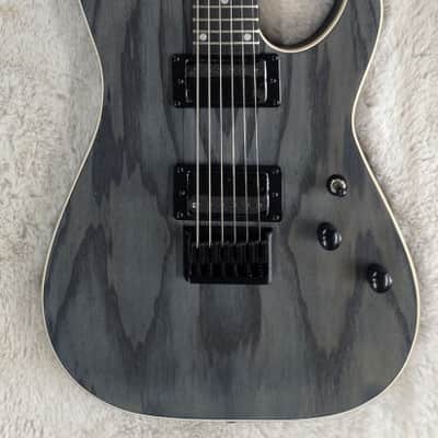 Schecter 3951-SHC C-1 Standard 6 String RH Electric Guitar - Charcoal Satin image 1