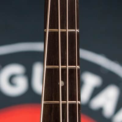 Eastwood Flying V Bass - Short Scale - Black w/OGB image 4