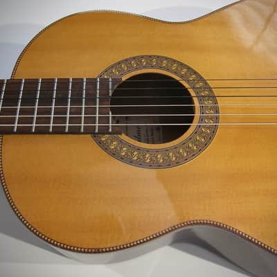 Palmer Classical Guitar Model Model PC-15 Traditional Guitar of Valencia Spain Herringbone Circa-1970s-Natural Rosewood image 7
