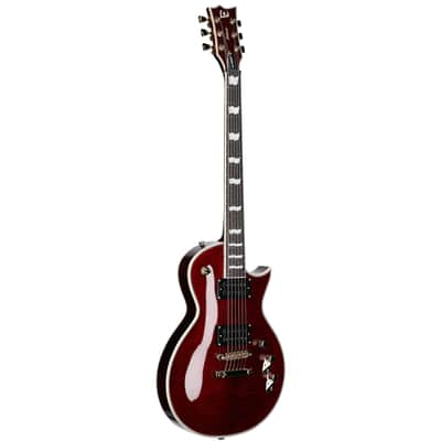 ESP LTD EC-1000T CTM Traditional Series Electric Guitar, See-Thru Black Cherry, Open Box (Good) image 2