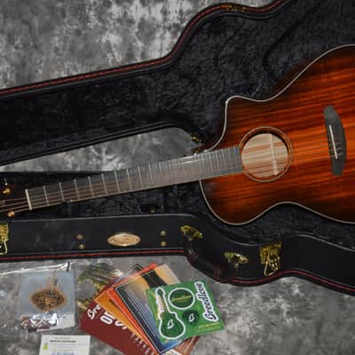 2022 Breedlove - Oregon Concert Bourbon CE Myrtlewood - Bourbon Burst image 8
